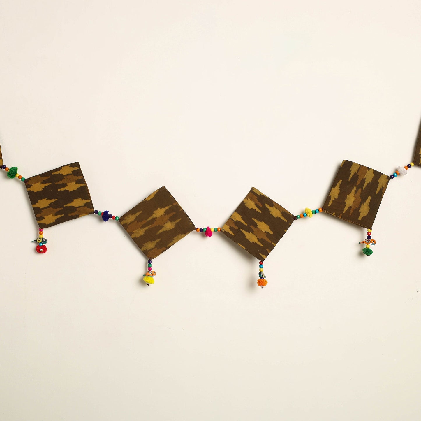 Handmade Bead Work Fabric Toran for Home Decor