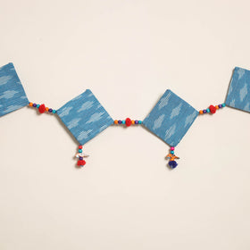 Handmade Bead Work Fabric Toran for Home Decor