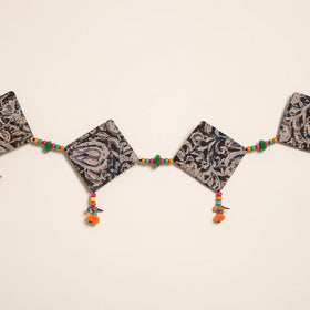 Handmade Bead Work Fabric Toran for Home Decor