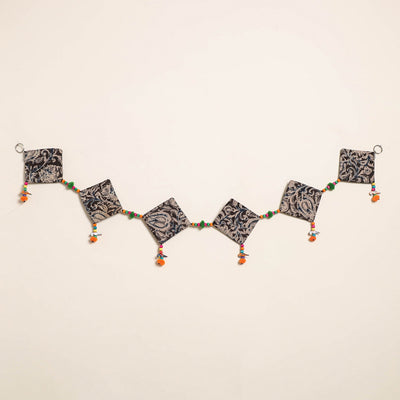 Handmade Bead Work Fabric Toran for Home Decor