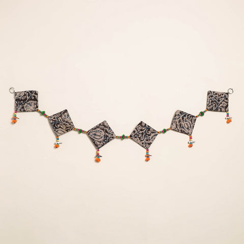 Handmade Bead Work Fabric Toran for Home Decor