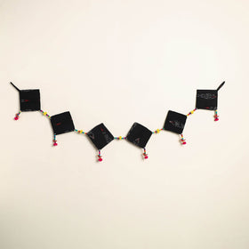 Handmade Bead Work Fabric Toran for Home Decor