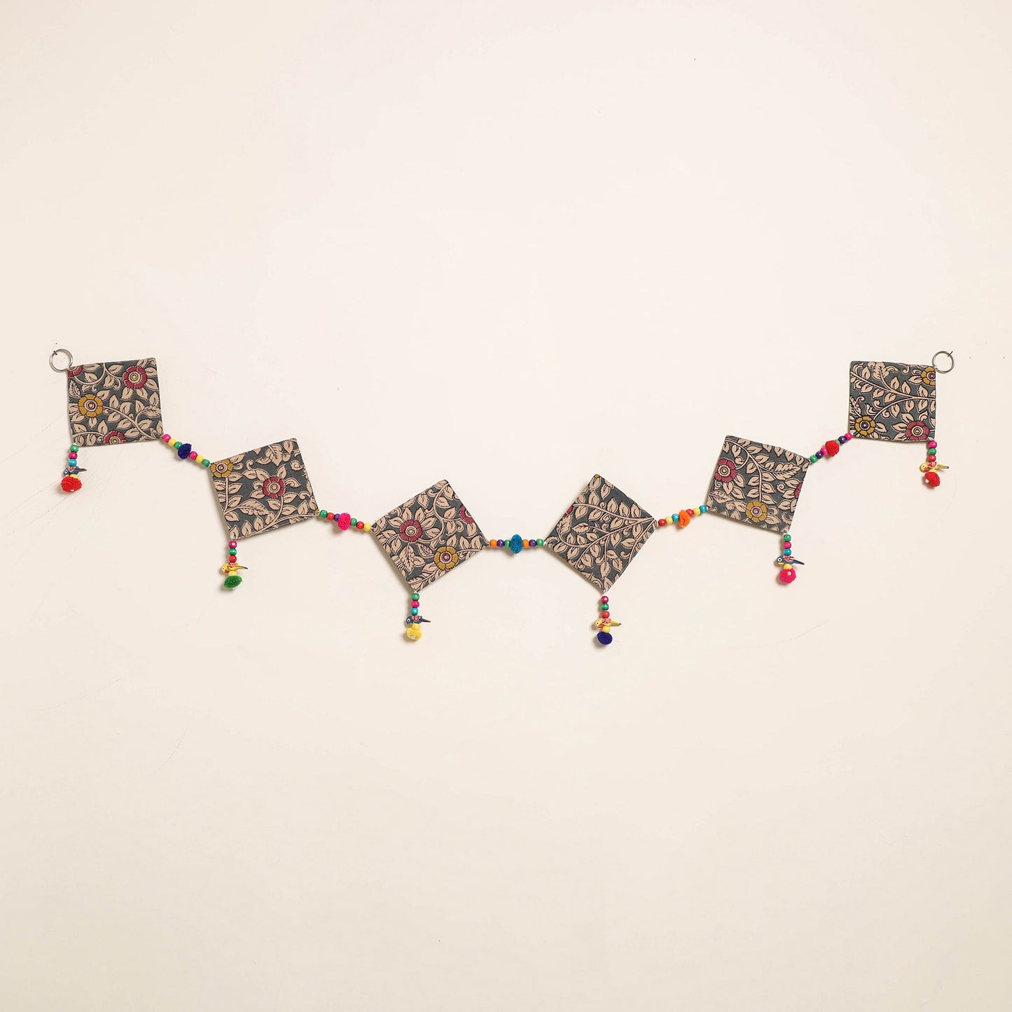 Handmade Bead Work Fabric Toran for Home Decor