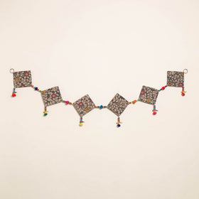 Handmade Bead Work Fabric Toran for Home Decor