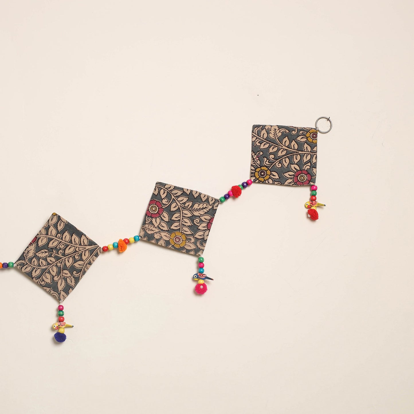 Handmade Bead Work Fabric Toran for Home Decor