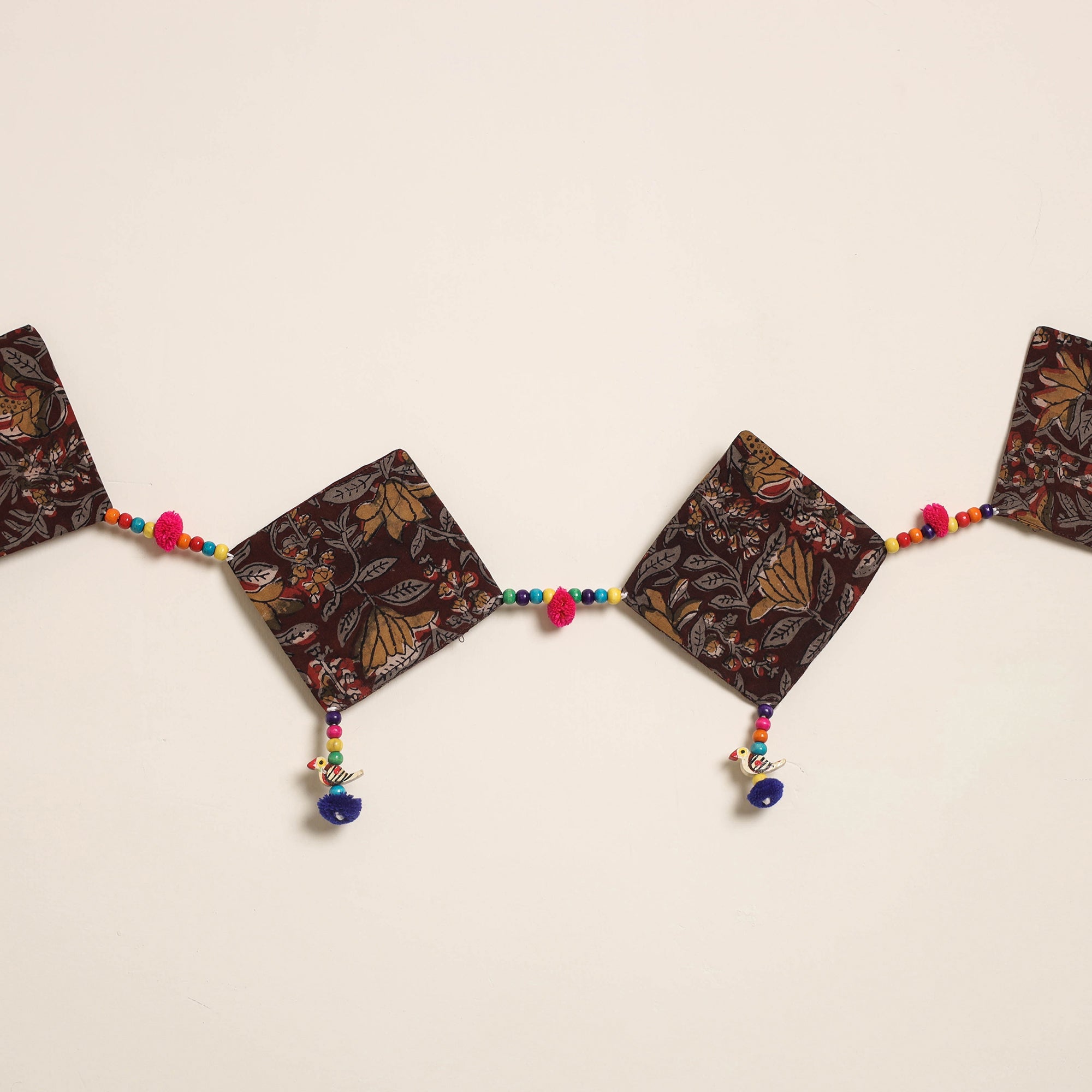 Handmade Bead Work Fabric Toran for Home Decor