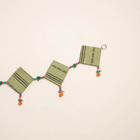 Handmade Bead Work Fabric Toran for Home Decor