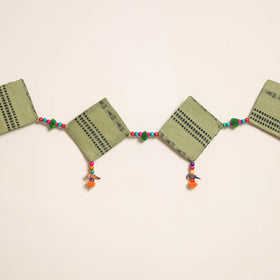 Handmade Bead Work Fabric Toran for Home Decor