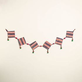 Handmade Bead Work Fabric Toran for Home Decor