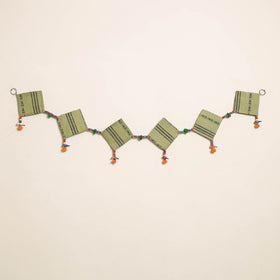Handmade Bead Work Fabric Toran for Home Decor