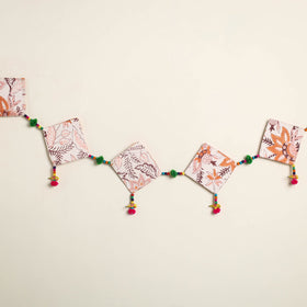 Handmade Bead Work Fabric Toran for Home Decor