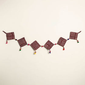 Handmade Bead Work Fabric Toran for Home Decor