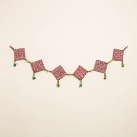 Handmade Bead Work Fabric Toran for Home Decor