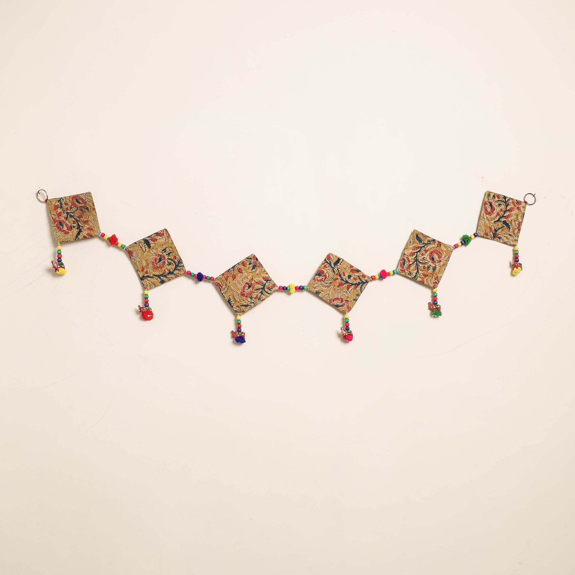 Handmade Bead Work Fabric Toran for Home Decor