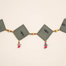 Handmade Bead Work Fabric Toran for Home Decor