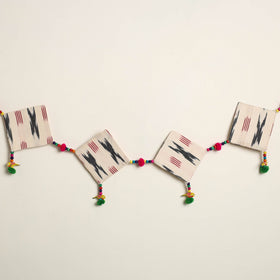 Handmade Bead Work Fabric Toran for Home Decor