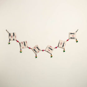 Handmade Bead Work Fabric Toran for Home Decor