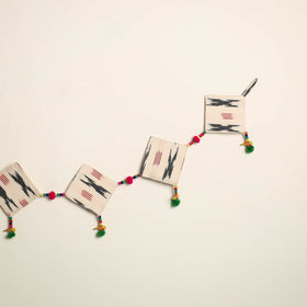 Handmade Bead Work Fabric Toran for Home Decor