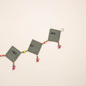 Handmade Bead Work Fabric Toran for Home Decor