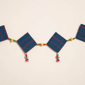 Handmade Bead Work Fabric Toran for Home Decor