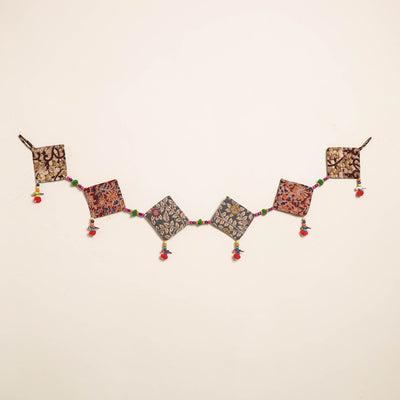Handmade Bead Work Fabric Toran for Home Decor