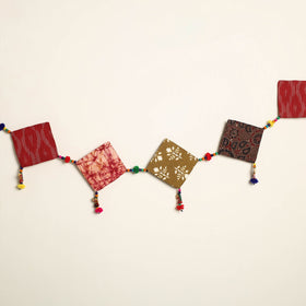 Handmade Bead Work Fabric Toran for Home Decor