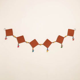 Handmade Bead Work Fabric Toran for Home Decor