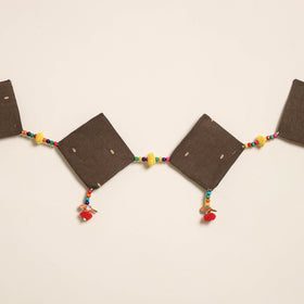 Handmade Bead Work Fabric Toran for Home Decor