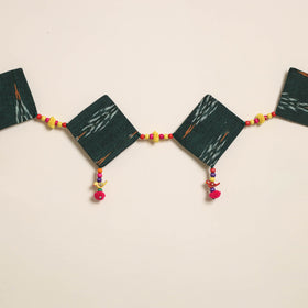 Handmade Bead Work Fabric Toran for Home Decor