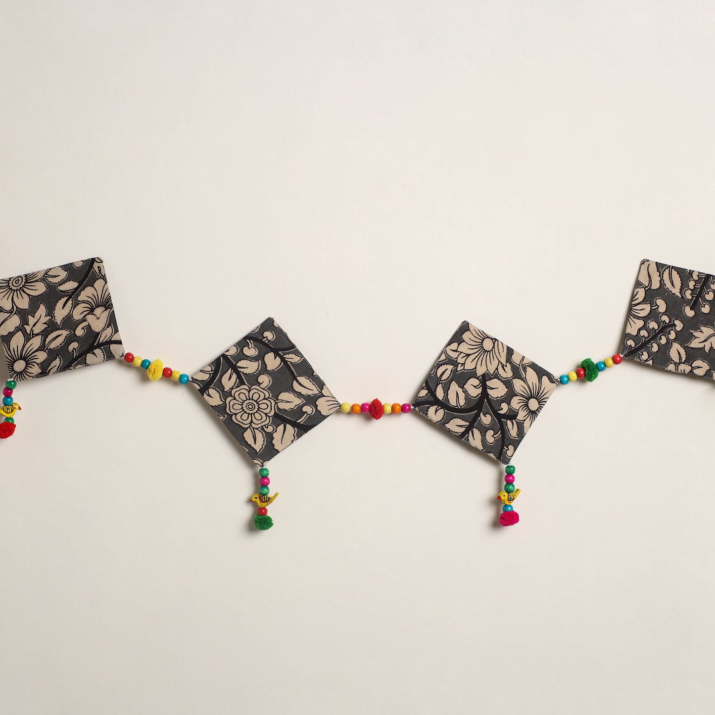 Handmade Bead Work Fabric Toran for Home Decor