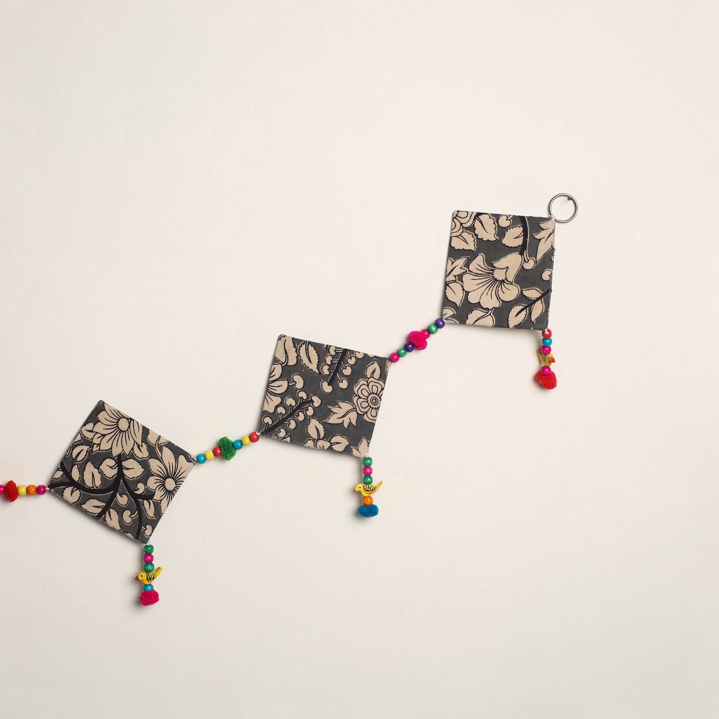 Handmade Bead Work Fabric Toran for Home Decor