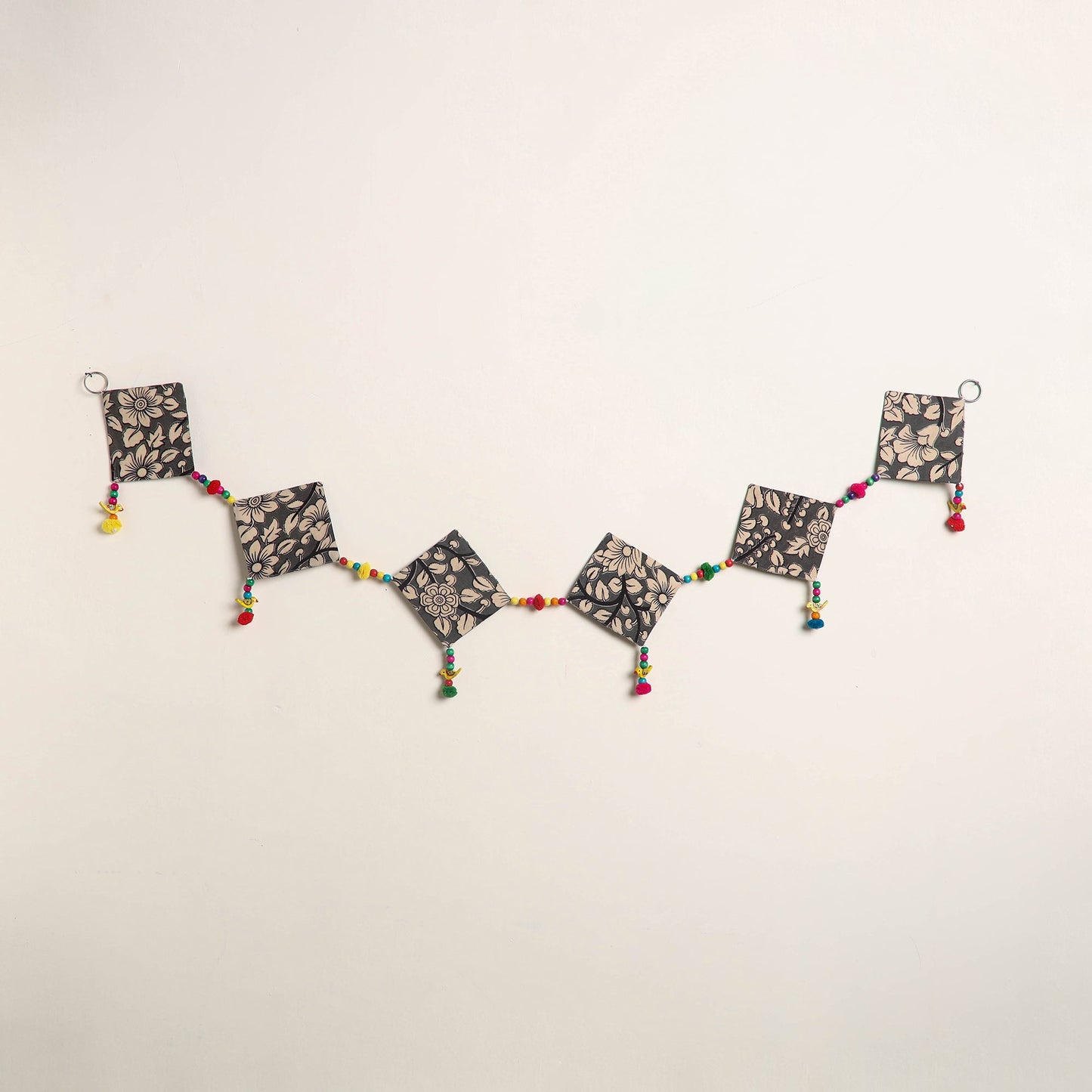 Handmade Bead Work Fabric Toran for Home Decor