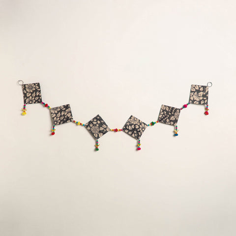 Handmade Bead Work Fabric Toran for Home Decor