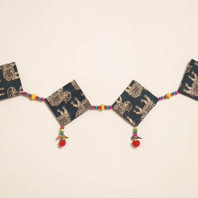 Handmade Bead Work Fabric Toran for Home Decor