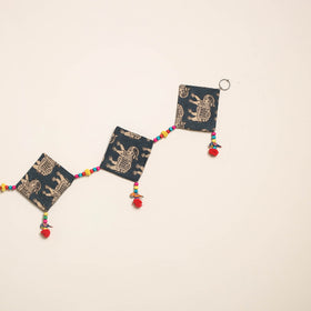 Handmade Bead Work Fabric Toran for Home Decor