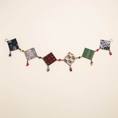 Handmade Bead Work Fabric Toran for Home Decor