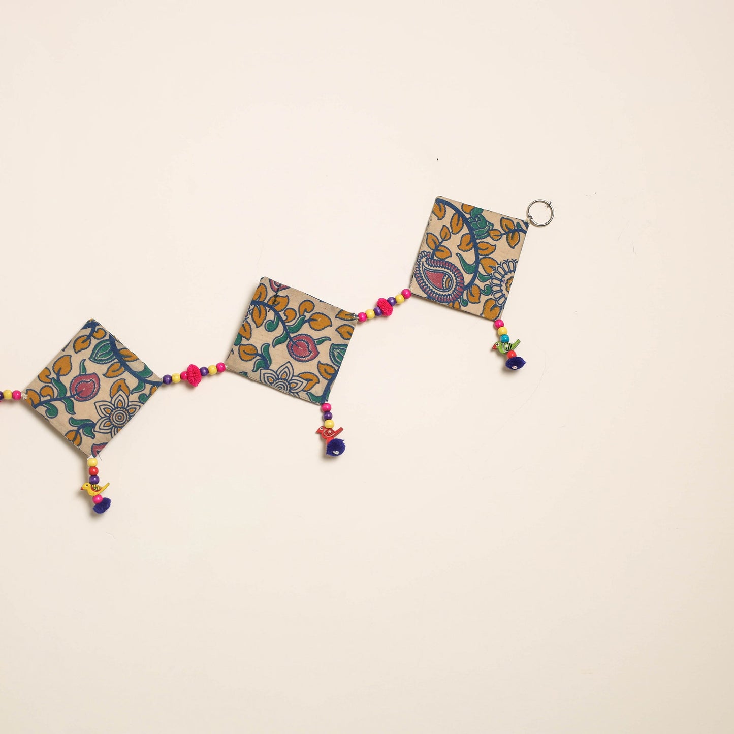 Handmade Bead Work Fabric Toran for Home Decor