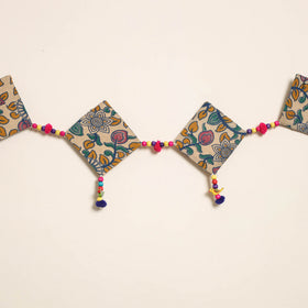 Handmade Bead Work Fabric Toran for Home Decor