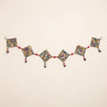 Handmade Bead Work Fabric Toran for Home Decor