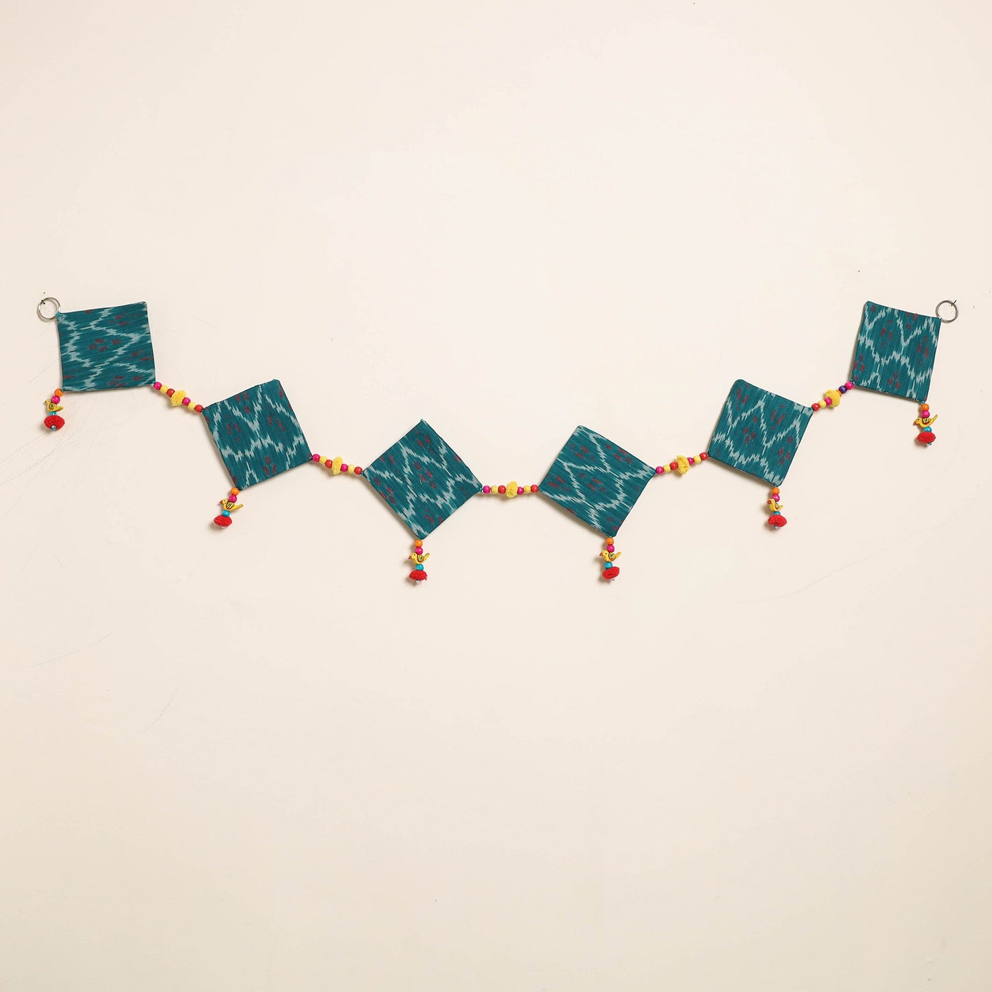 Handmade Bead Work Fabric Toran for Home Decor