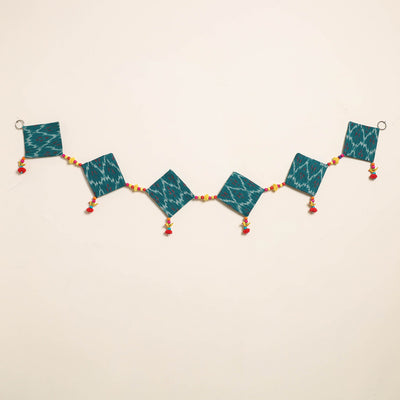 Handmade Bead Work Fabric Toran for Home Decor