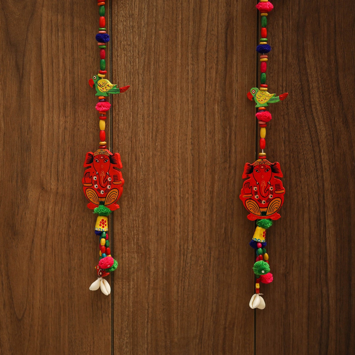 Handmade bead work hanging (set of 2) 09 - handcrafted
