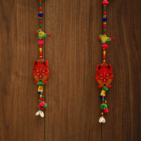 Handmade bead work hanging (set of 2) 09 - handcrafted