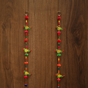 Handmade bead work hanging (set of 2) 09 - handcrafted