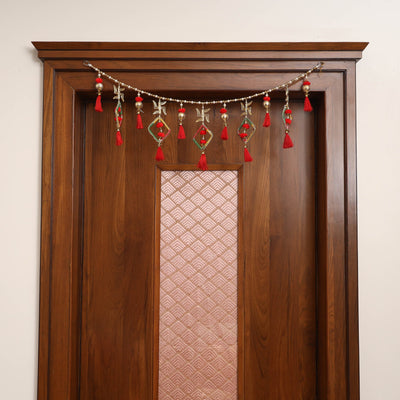 Handmade Gota & Bead Work Toran 