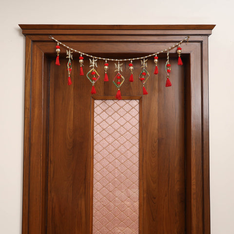 Handmade Gota & Bead Work Toran 