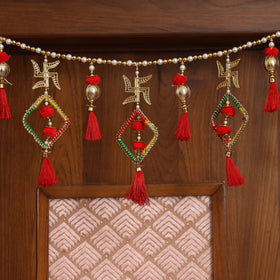 Handmade Gota & Bead Work Toran 