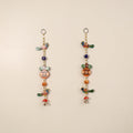  Handmade Bead Work Wall Hanging (set of 2)