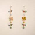  Handmade Bead Work Wall Hanging (set of 2)