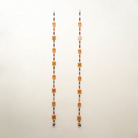 Handmade Bead Work Wall Hanging (set of 2)